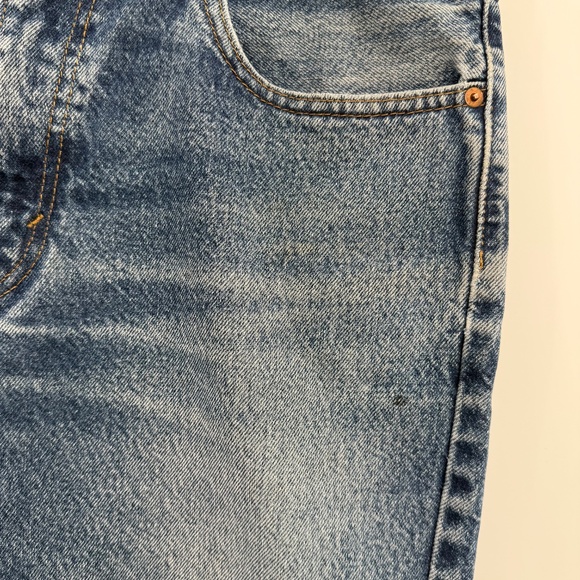 Levis 550 Jeans Men 34x29 Blue Denim Relaxed Fit Straight Leg Cowboy Workwear - Picture 3 of 13